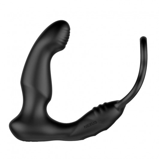 Черный двухмоторный массажер простаты Nexus Simul8 Wave Edition - Nexus Range - в Магнитогорске купить с доставкой