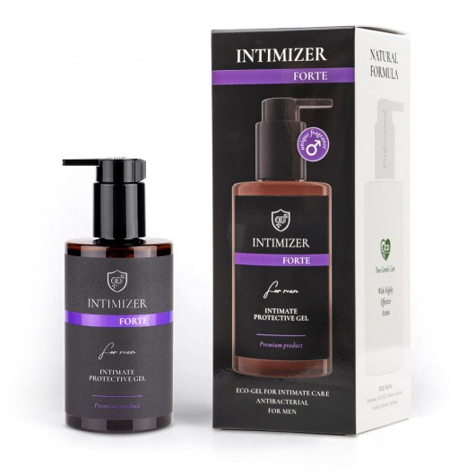 Мужской антибактериальный эко-гель для интимного ухода Intimizer Forte - 250 мл. - Intimizer - купить с доставкой в Магнитогорске