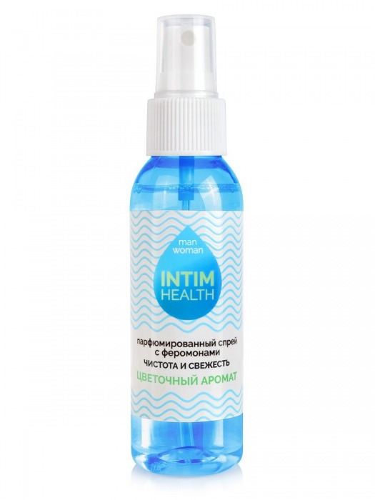 Парфюмированный спрей Intim Health для нижнего белья и тела с цветочным ароматом - 95 мл. -  - Магазин феромонов в Магнитогорске