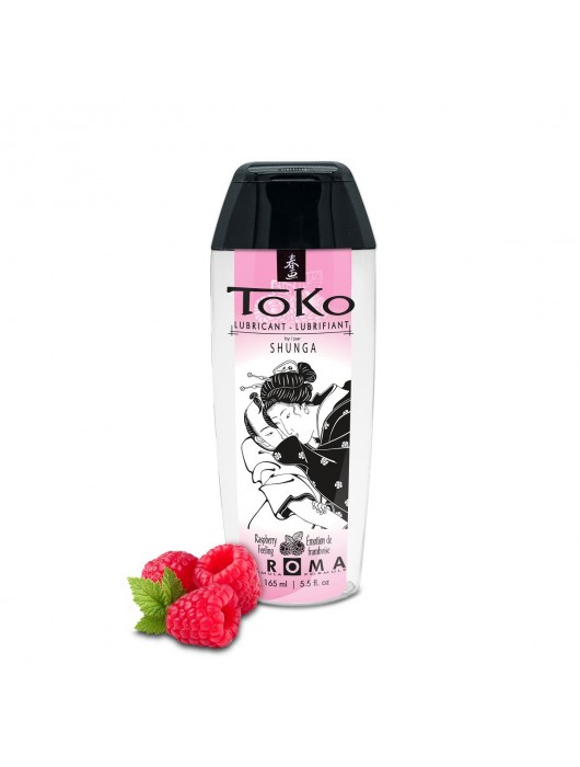 Интимная смазка TOKO Aroma Raspberry Feeling с ароматом малины - 165 мл. - Shunga - купить с доставкой в Магнитогорске