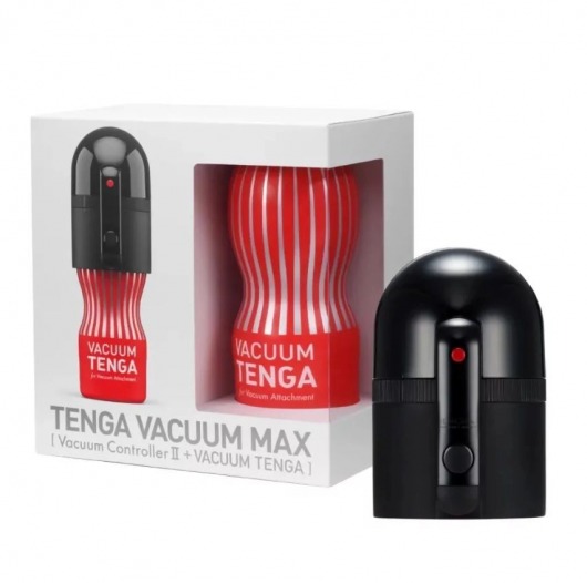 Набор Tenga Vacuum Max: мастурбатор и устройство для создания вакуума - Tenga - в Магнитогорске купить с доставкой