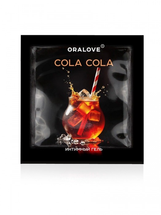 Саше съедобной оральной смазки OraLove с ароматом колы - 3 гр. - Биоритм - купить с доставкой в Магнитогорске