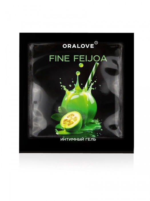 Саше съедобной оральной смазки OraLove с ароматом фейхоа - 3 гр. - Биоритм - купить с доставкой в Магнитогорске
