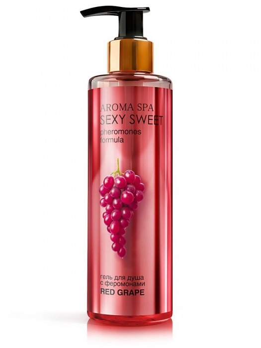 Гель для душа с феромонами и ароматом винограда Red Grape - 200 мл. -  - Магазин феромонов в Магнитогорске