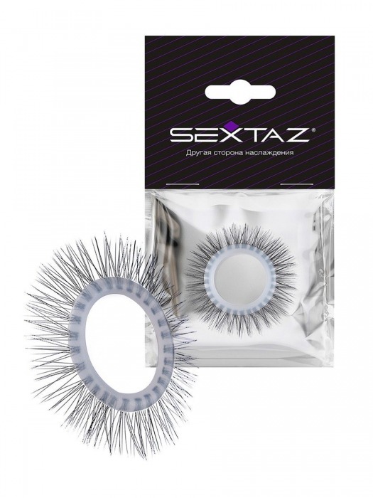 Круглое эрекционное кольцо с «ресничками» - Sextaz - в Магнитогорске купить с доставкой