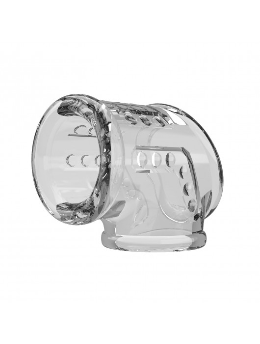 Прозрачная насадка на пенис и мошонку - Baile - в Магнитогорске купить с доставкой