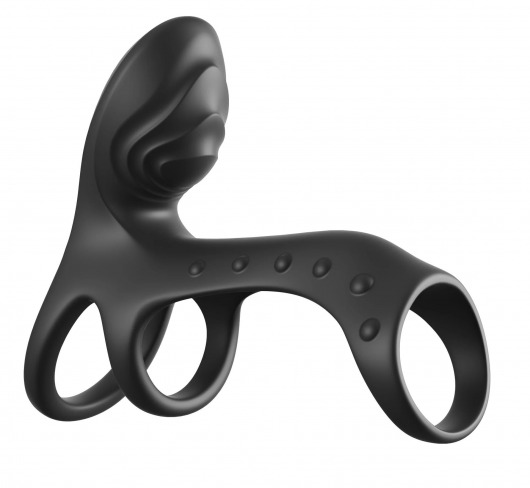 Черная насадка на пенис Ultimate Couples Cage Pro - Pipedream - в Магнитогорске купить с доставкой