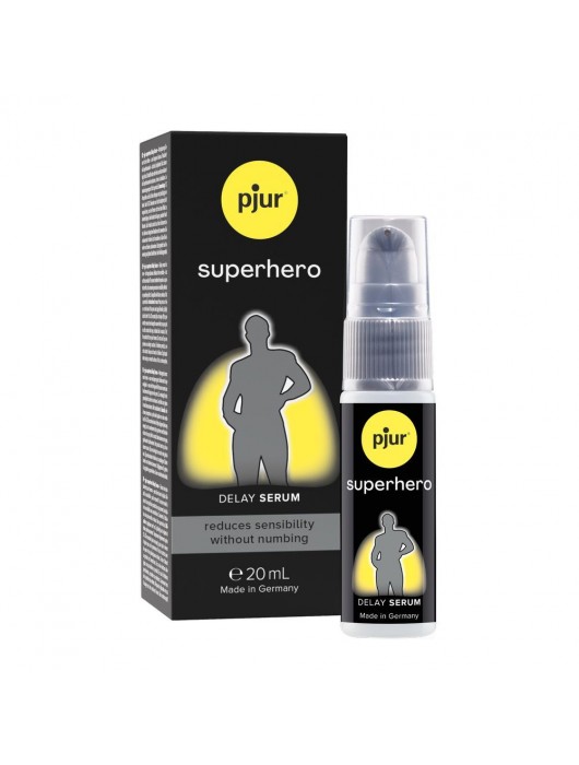 Пролонгатор-сыворотка pjur Superhero Delay Serum - 20 мл. - Pjur - купить с доставкой в Магнитогорске