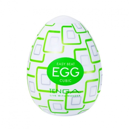 Мастурбатор-яйцо Tenga Egg Cubic - Tenga - в Магнитогорске купить с доставкой