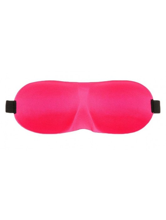 Розовая глухая маска на резинке - Sitabella - купить с доставкой в Магнитогорске