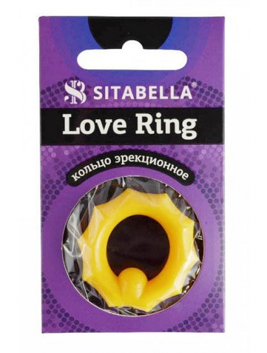 Цветное эрекционное кольцо Love Ring - Sitabella - в Магнитогорске купить с доставкой