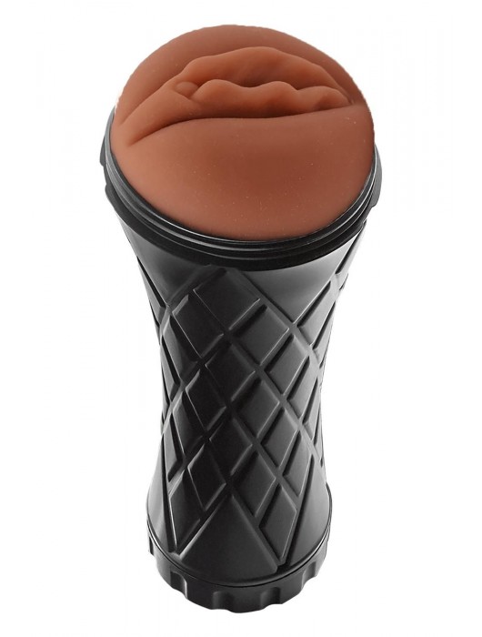 Коричневый мастурбатор-вагина Marly - Dream Toys - в Магнитогорске купить с доставкой