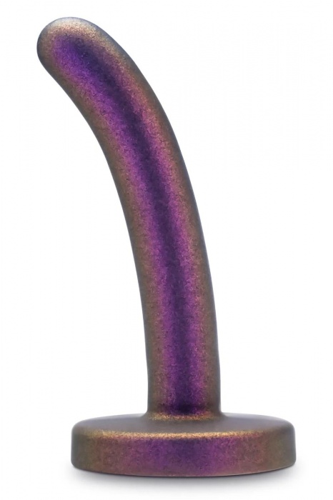 Фиолетовая насадка с гладкой поверхностью Surrender 4.75 Inch Beginner Pegging Dildo - 12 см. - Blush Novelties - купить с доставкой в Магнитогорске