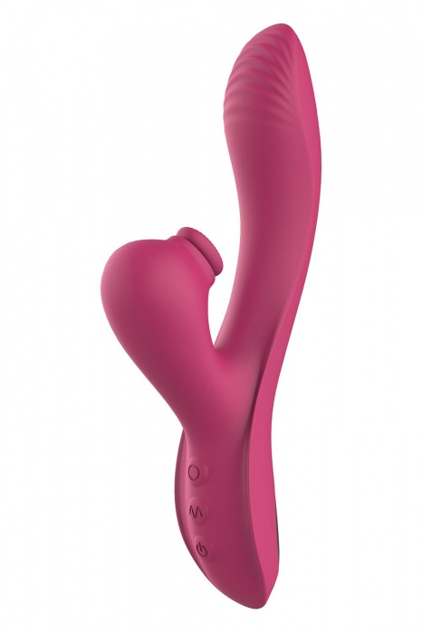 Розовый вибратор-кролик Dual G-Spot Vibe - 22,5 см. - Dream Toys