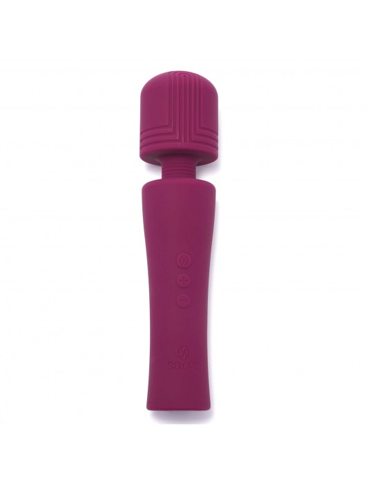 Фиолетовый wand-вибратор Selove PulseWand - 20,3 см. - Selove