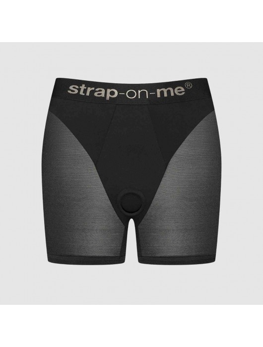 Трусики-шорты для фиксации насадок Strap-on-me Harness Lingerie Halo - size S - Strap-on-me - купить с доставкой в Магнитогорске