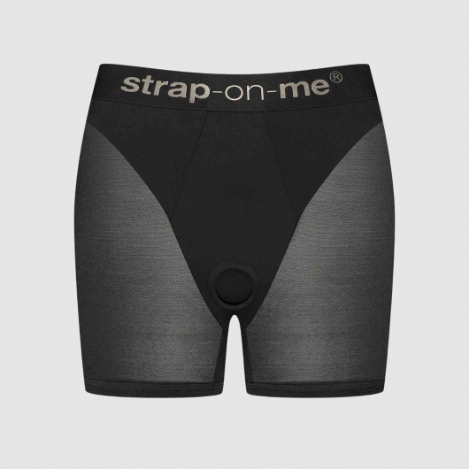 Трусики-шорты для фиксации насадок Strap-on-me Harness Lingerie Halo - size L - Strap-on-me - купить с доставкой в Магнитогорске