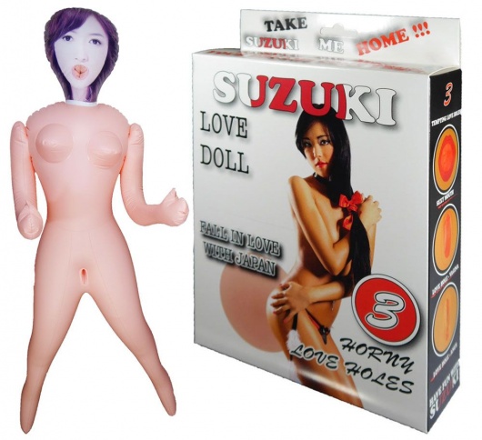 Надувная секс-кукла Suzuki - Boys of Toys - в Магнитогорске купить с доставкой