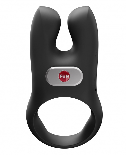 Черное эрекционное виброкольцо Nos - Fun Factory - в Магнитогорске купить с доставкой