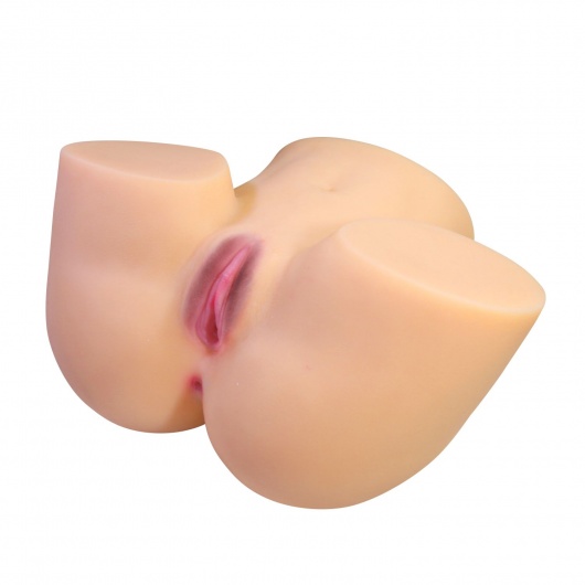 Телесный мастурбатор Liora с 2 любовными тоннелями - Baile - в Магнитогорске купить с доставкой