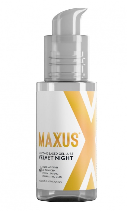 Лубрикант на силиконовой основе MAXUS Velvet Night - 50 мл. - Maxus - купить с доставкой в Магнитогорске