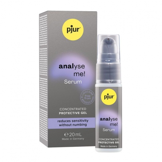 Расслабляющая анальная сыворотка pjur Analyse Me Serum - 20 мл. - Pjur - купить с доставкой в Магнитогорске