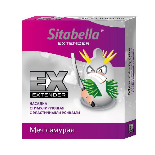 Стимулирующая насадка Sitabella Extender  Меч самурая - Sitabella - купить с доставкой в Магнитогорске