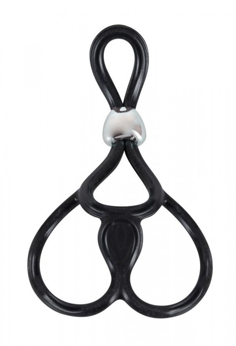 Лассо с подхватом мошонки Triple Ball-und Cockring - Orion - в Магнитогорске купить с доставкой