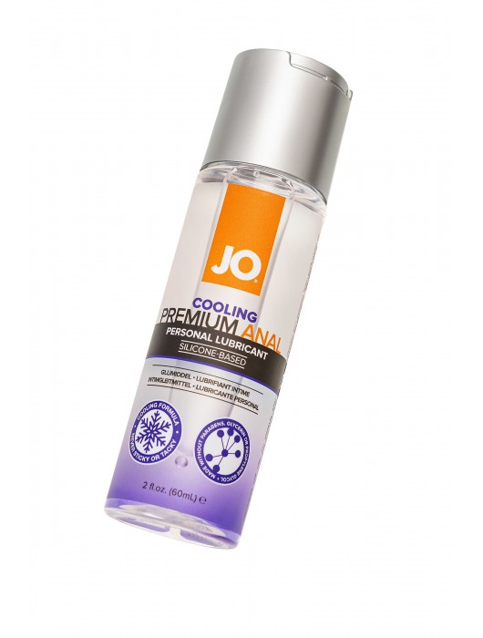 Анальный охлаждающий лубрикант на силиконовой основе JO PREMIUM ANAL COOLING - 60 мл. - System JO - купить с доставкой в Магнитогорске