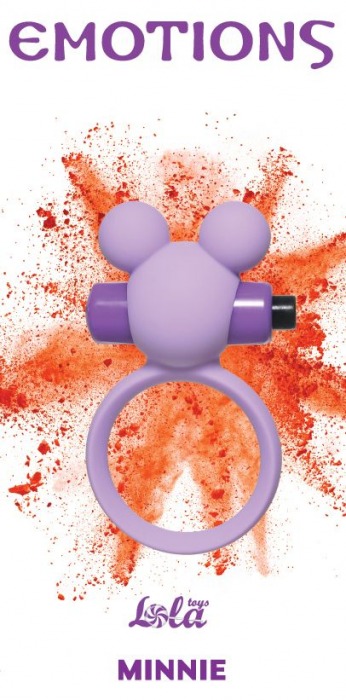 Сиреневое эрекционное виброколечко Emotions Minnie - Lola Games - в Магнитогорске купить с доставкой