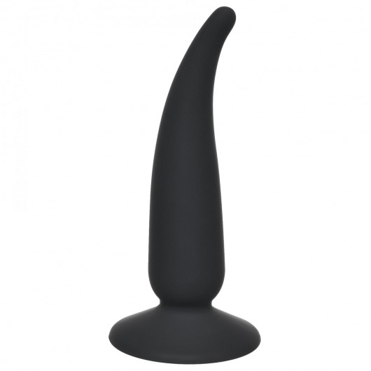 Чёрная анальная пробка P-spot Teazer Black - 12,2 см. - Lola Games - в Магнитогорске купить с доставкой