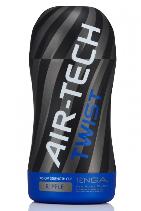 Мастурбатор с регулируемой плотностью обхвата Custom Strength CUP Twist Ripple - Tenga - в Магнитогорске купить с доставкой