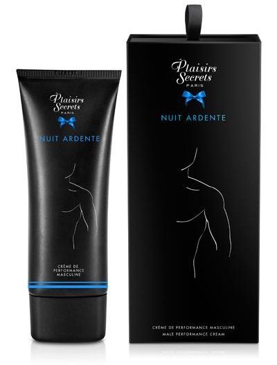 Возбуждающий крем для мужчин Nuit Ardente Creme Performante Plaisirs Secrets - 60 мл. - Plaisir Secret - купить с доставкой в Магнитогорске
