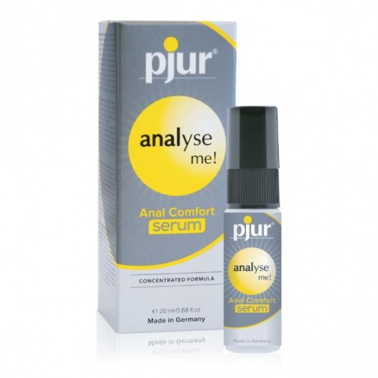 Анальный спрей pjur ANALYSE ME Serum - 20 мл. - Pjur - купить с доставкой в Магнитогорске