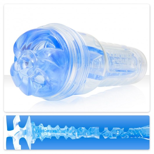 Мастурбатор Fleshlight Turbo - Trust Blue Ice - Fleshlight - в Магнитогорске купить с доставкой