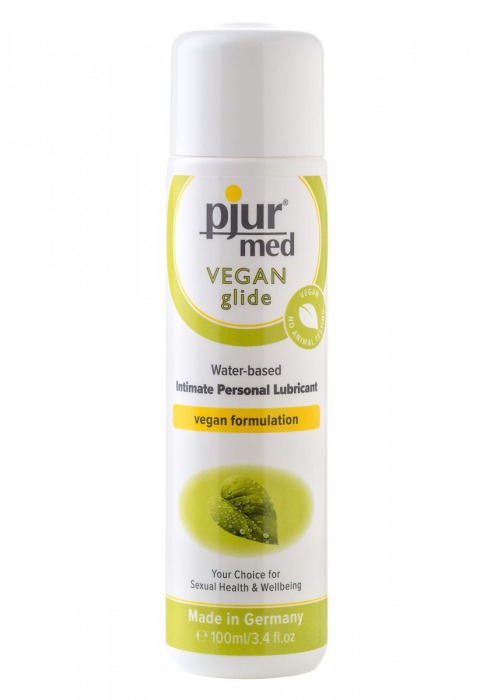 Натуральный лубрикант pjur MED Vegan Gilde - 100 мл. - Pjur - купить с доставкой в Магнитогорске
