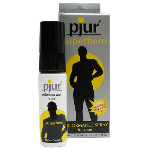 Пролонгирующий мужской спрей pjur SUPERHERO spray - 20 мл. - Pjur - купить с доставкой в Магнитогорске