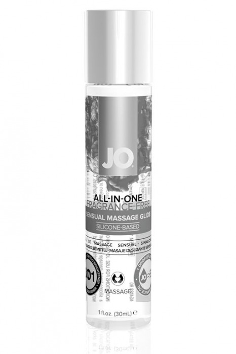 Массажный гель ALL-IN-ONE Massage Oil Sensual нейтральный - 30 мл. - System JO - купить с доставкой в Магнитогорске