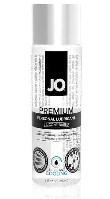 Охлаждающий лубрикант на силиконовой основе JO Personal Premium Lubricant Cooling - 60 мл. - System JO - купить с доставкой в Магнитогорске