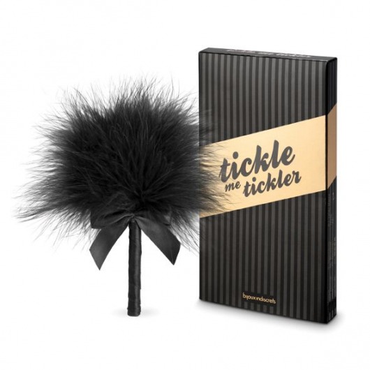 Пуховка для эротических игр Tickle Me Tickler - Bijoux Indiscrets - купить с доставкой в Магнитогорске