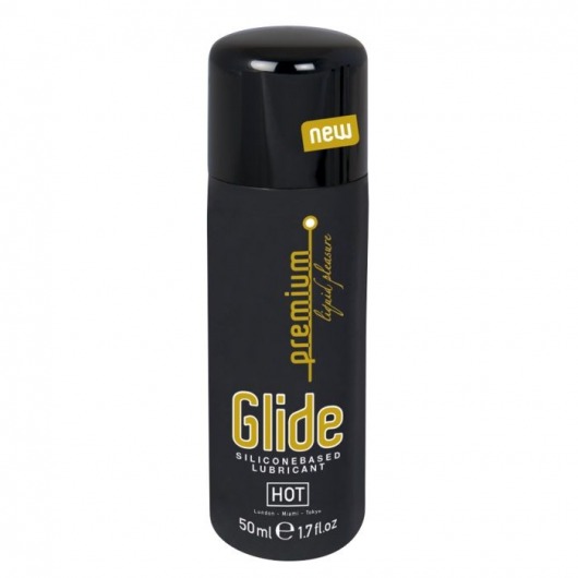 Интимный гель на силиконовой основе Premium Glide - 50 мл. - HOT - купить с доставкой в Магнитогорске