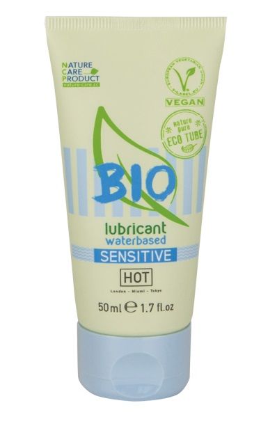 Органический лубрикант для чувствительной кожи Bio Sensitive - 50 мл. - HOT - купить с доставкой в Магнитогорске
