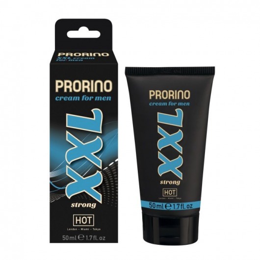 Интимный крем для мужчин Prorino XXL - 50 мл. - Ero - купить с доставкой в Магнитогорске