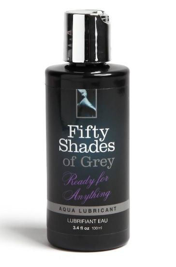 Лубрикант на водной основе Ready for Anything Aqua Lubricant - 100 мл. - Fifty Shades of Grey - купить с доставкой в Магнитогорске