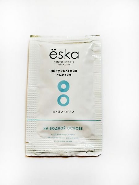 Натуральный лубрикант на водной основе Ёska - 7 мл. - Eska - купить с доставкой в Магнитогорске