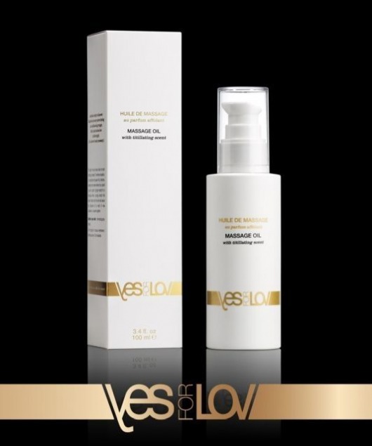 Массажное масло TITILLATING MASSAGE OIL - 100 мл. - YESforLOV - купить с доставкой в Магнитогорске