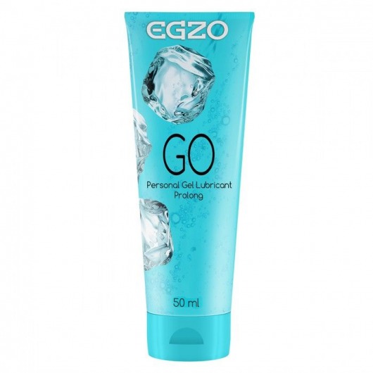 Пролонгирующий лубрикант на водной основе Egzo Go - 50 мл. - EGZO - купить с доставкой в Магнитогорске