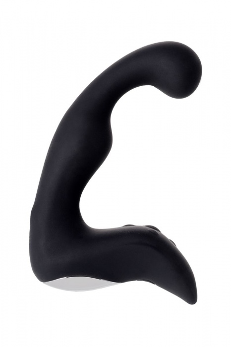 Чёрный изогнутый вибростимулятор простаты Erotist - Erotist Adult Toys - в Магнитогорске купить с доставкой