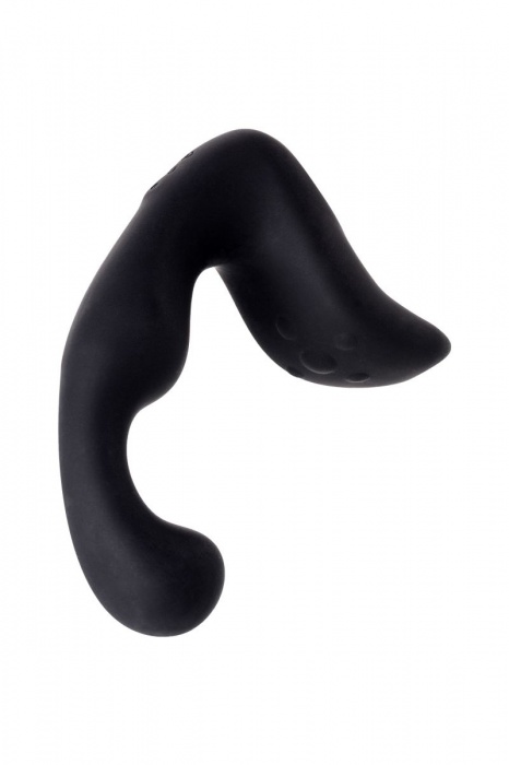 Чёрный изогнутый вибростимулятор простаты Erotist - Erotist Adult Toys - в Магнитогорске купить с доставкой