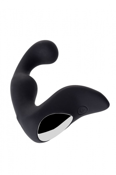 Чёрный изогнутый вибростимулятор простаты Erotist - Erotist Adult Toys - в Магнитогорске купить с доставкой